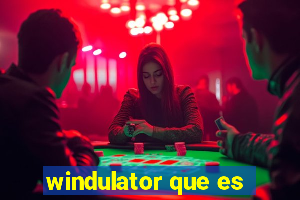 windulator que es