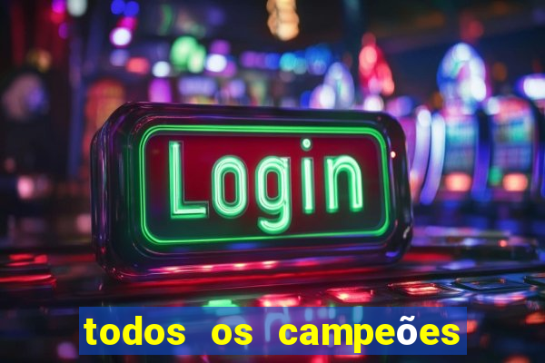 todos os campeões da libertadores