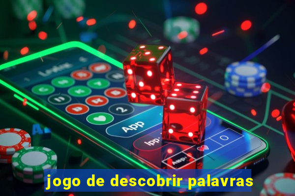 jogo de descobrir palavras