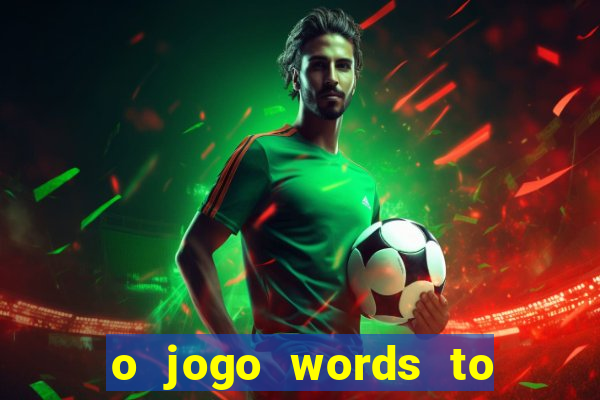 o jogo words to win paga mesmo