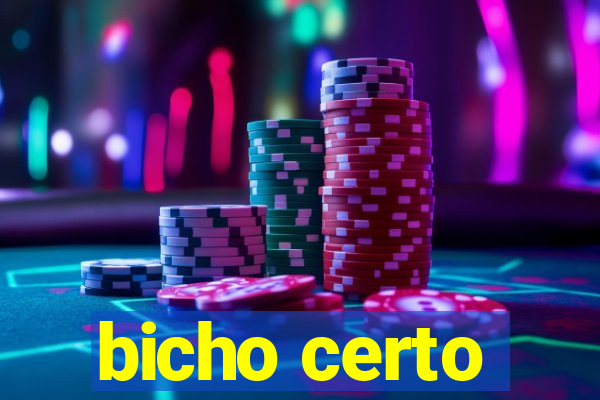 bicho certo