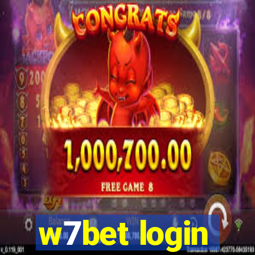 w7bet login